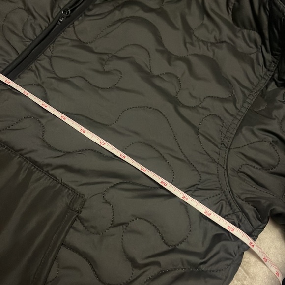 Layers brand, quick dry, black, quarter zip, kangaroo pocket jacket, large, new - Picture 9 of 12